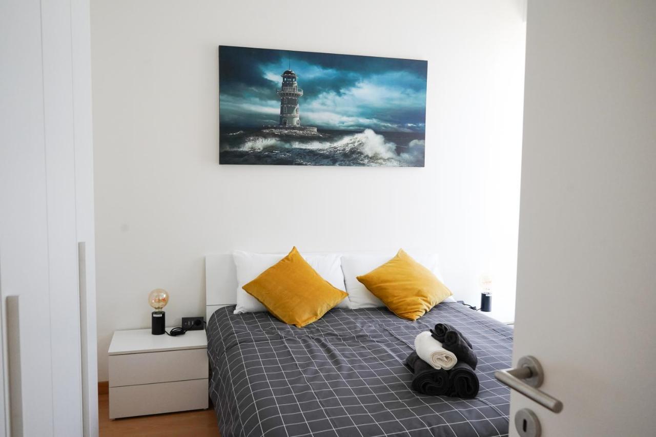 10 Min From The Airport-Wifi-Free Parking Daire Samarate Dış mekan fotoğraf